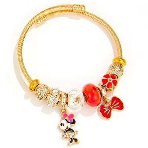 NEW Disney Style Minnie Mouse Bracelet